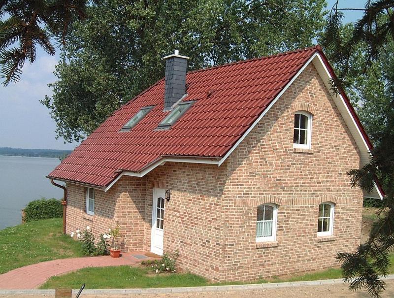 Blick Aufn See Sternberg Buitenkant foto
